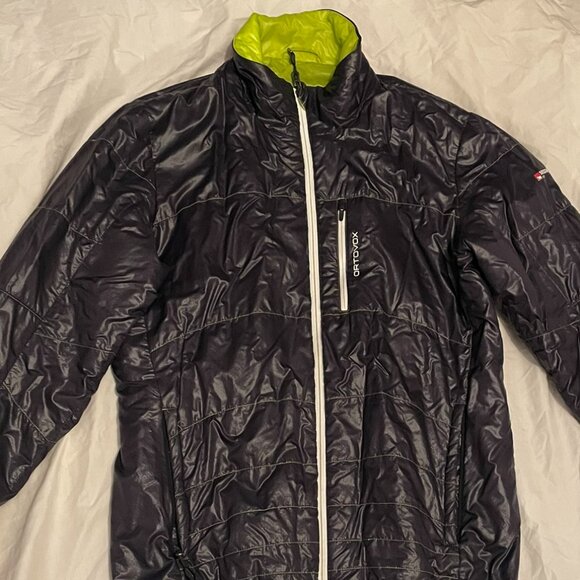 Ortovox Reversible Merino Swiss Wool Men's Jacket Size L - Picture 1 of 9